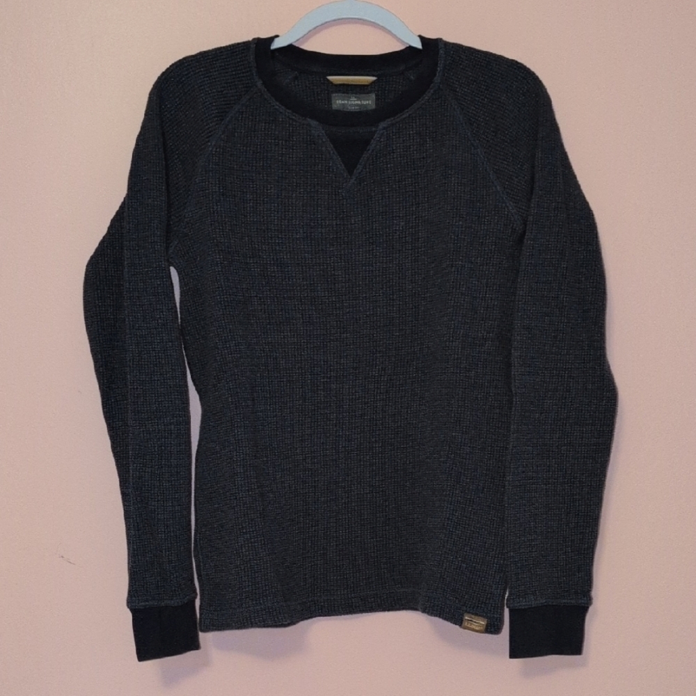 Heavyweight Navy Thermal Tee